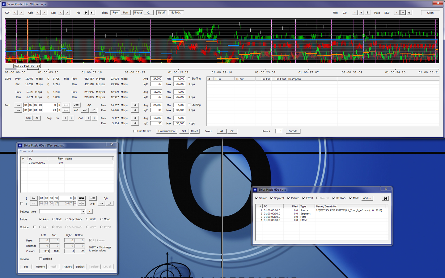 Sirius Pixels HDe MVC Encoder 2